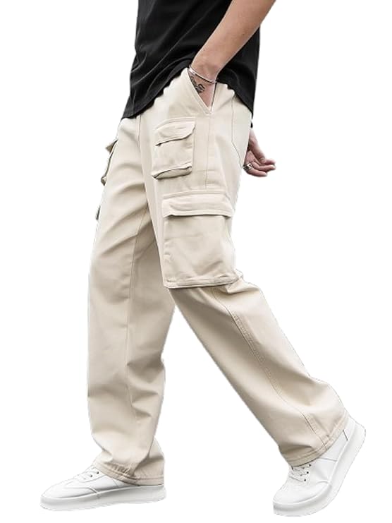 ThreadCo Cargo Pants in Beige